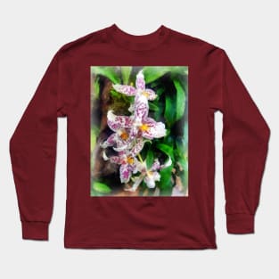 Elegant Beallara Orchid Long Sleeve T-Shirt